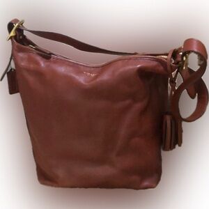Coach leather bag